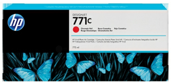Original HP 771C | B6Y08A Tinte Chromatisches Rot