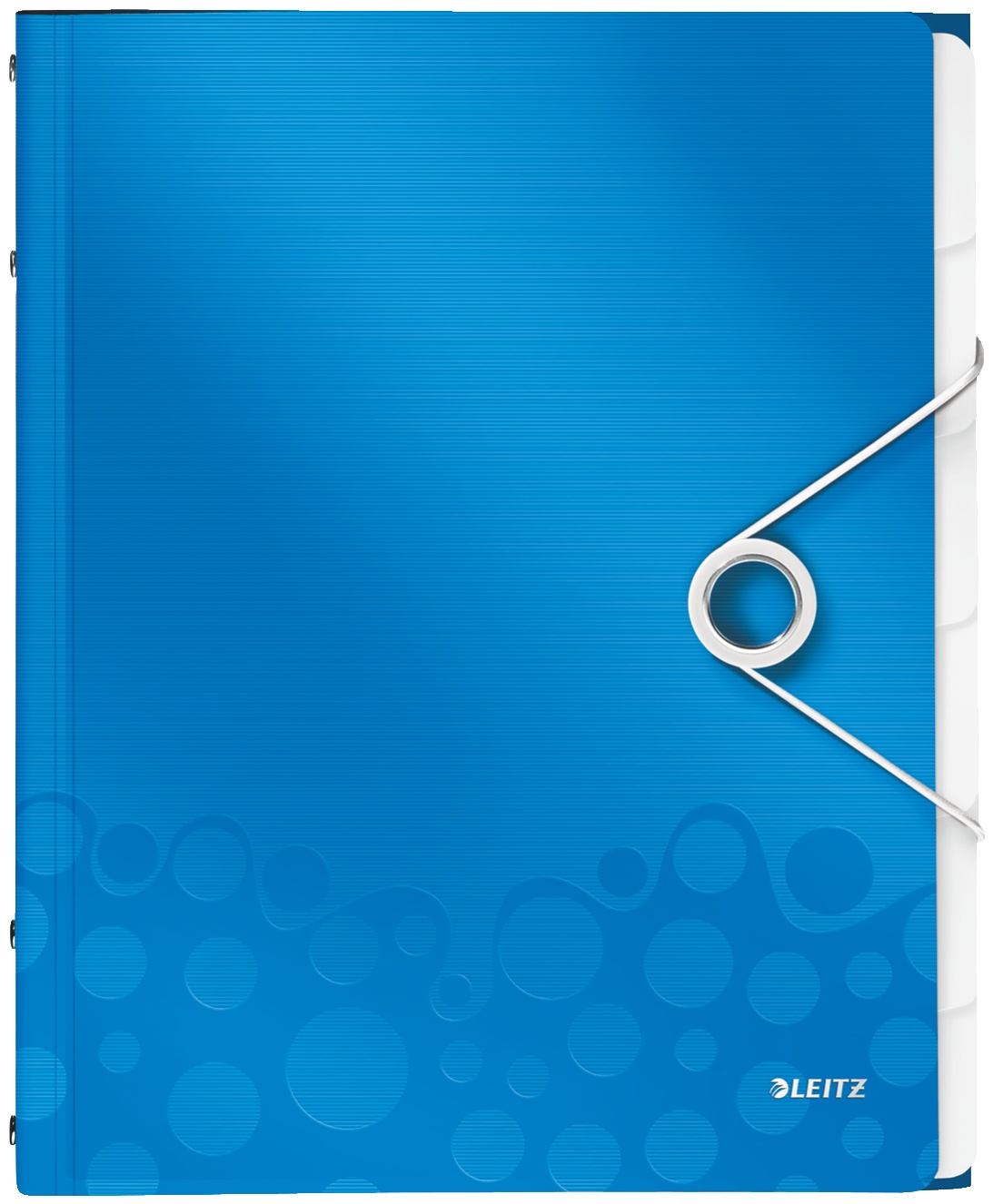 Leitz Ordnungsmappe WOW 4633 | DIN A4 | 6 Fächer | Blau | Polypropylen (PP)