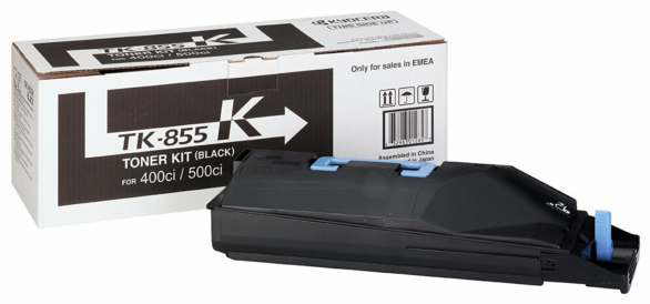 Original Kyocera TK855K / 1T02H70EU0 Toner Schwarz