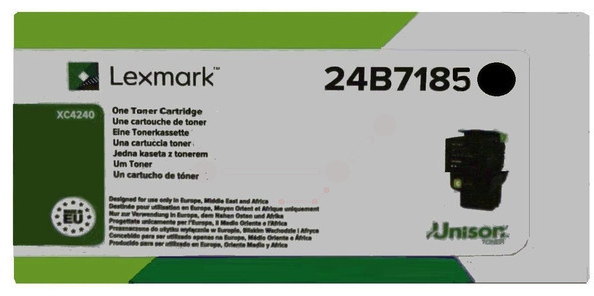 Original Lexmark 24B7185 Toner Schwarz
