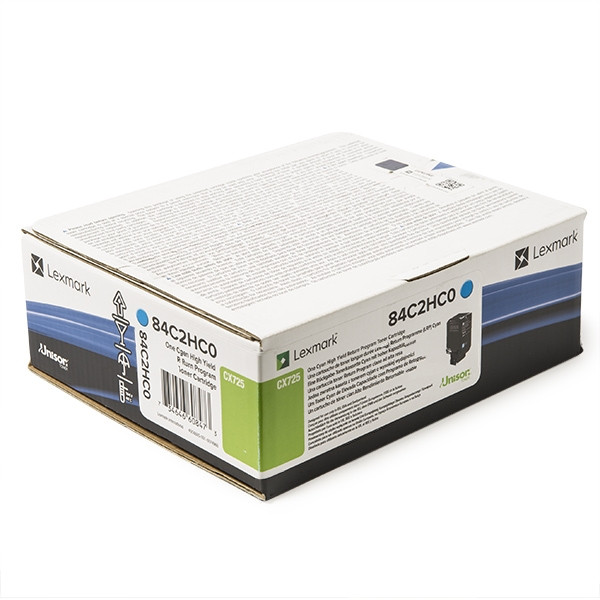 Original Lexmark 84C2HC0 Toner Cyan XXXL ( A-Ware )