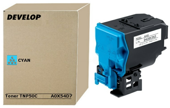 Original Develop TNP50 C | A0X54D7 Toner Cyan