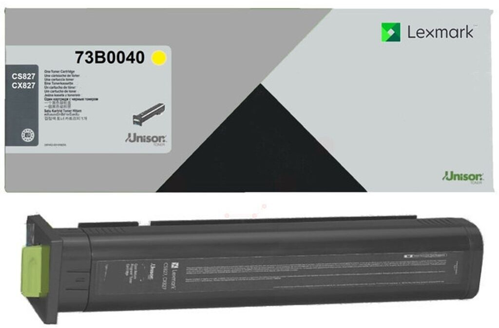 Original Lexmark 73B0040 Toner Gelb ( B-Verpackung )