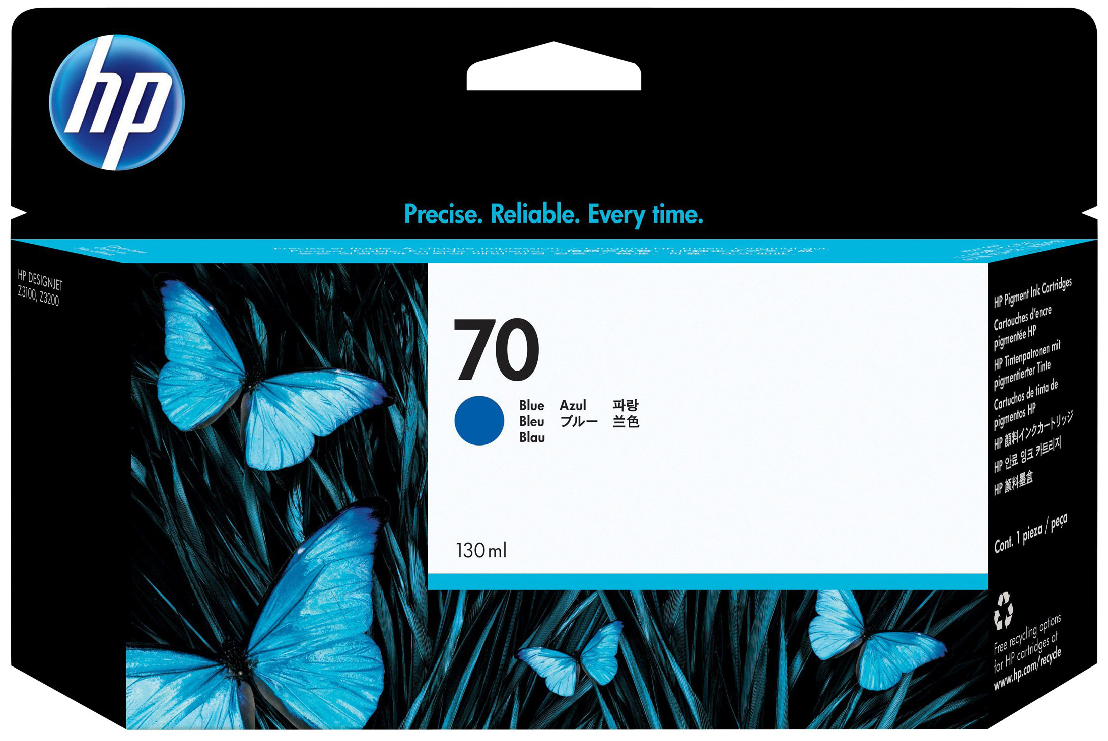 Original HP 70 | C9458A Tinte Blau ( 2023 )