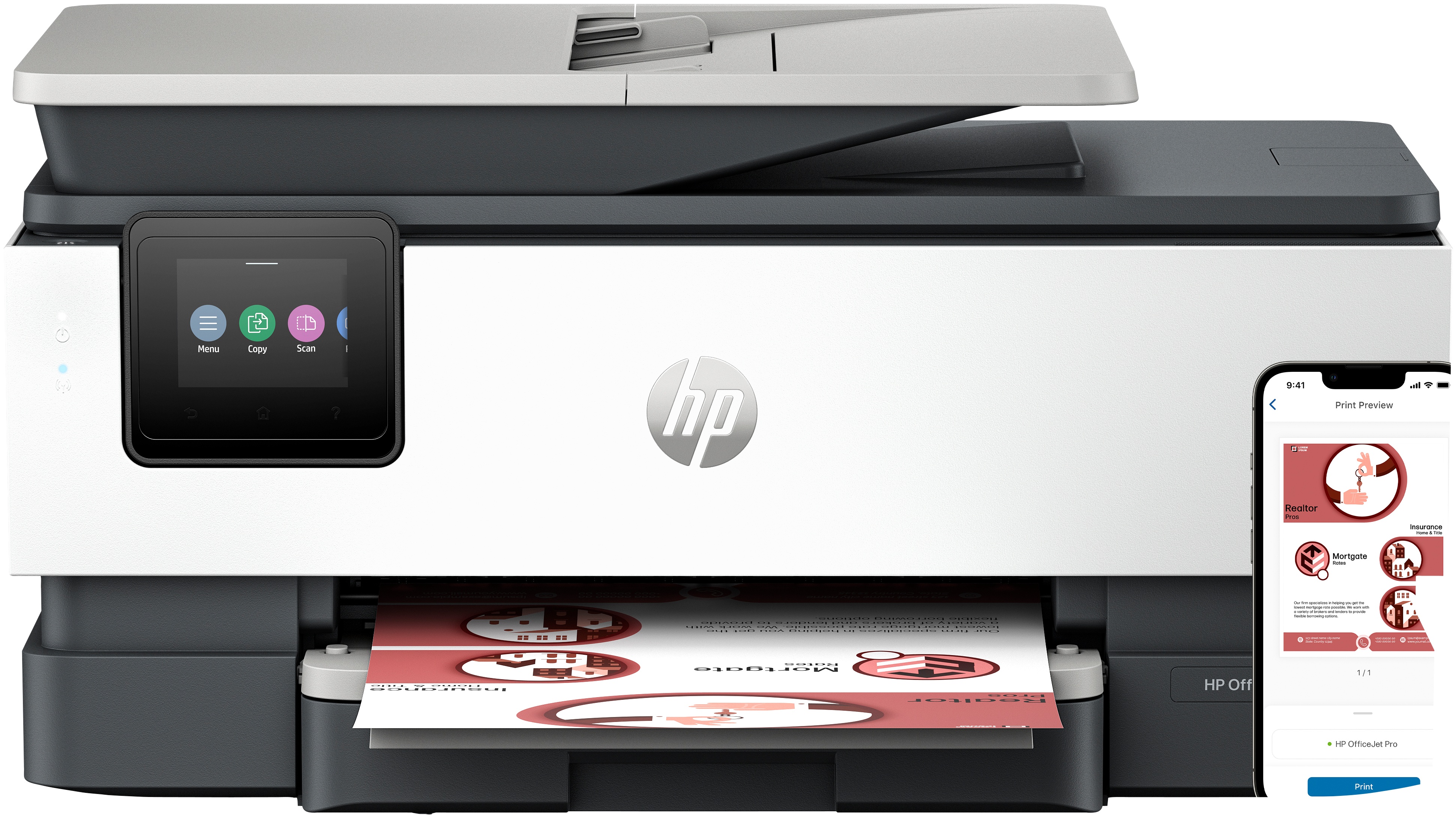 HP OfficeJet Pro 8132e Farb Tinten Multifunktionsdrucker | A4 | 20 S./Min | Duplex | WLAN