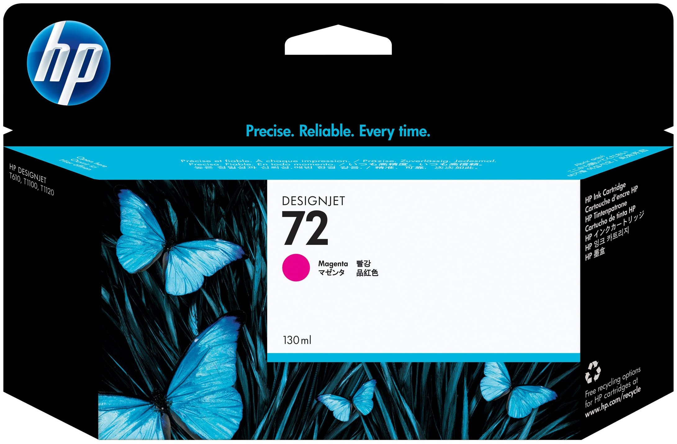 Original HP 72 | C9372A Tinte Magenta ( 2026 )