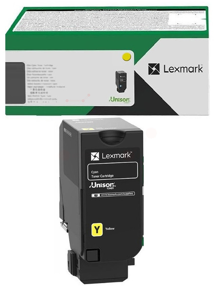 Original Lexmark 71C2HY0 Toner Gelb XL