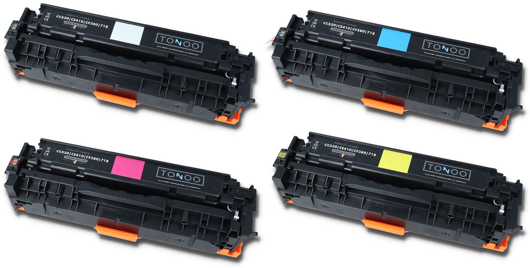 Tonoo® Toner ersetzt HP 312X|312A BK|C|M|Y Spar Set XL