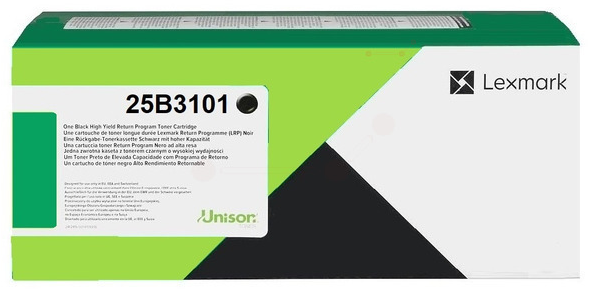 Original Lexmark 25B3101 Toner Schwarz
