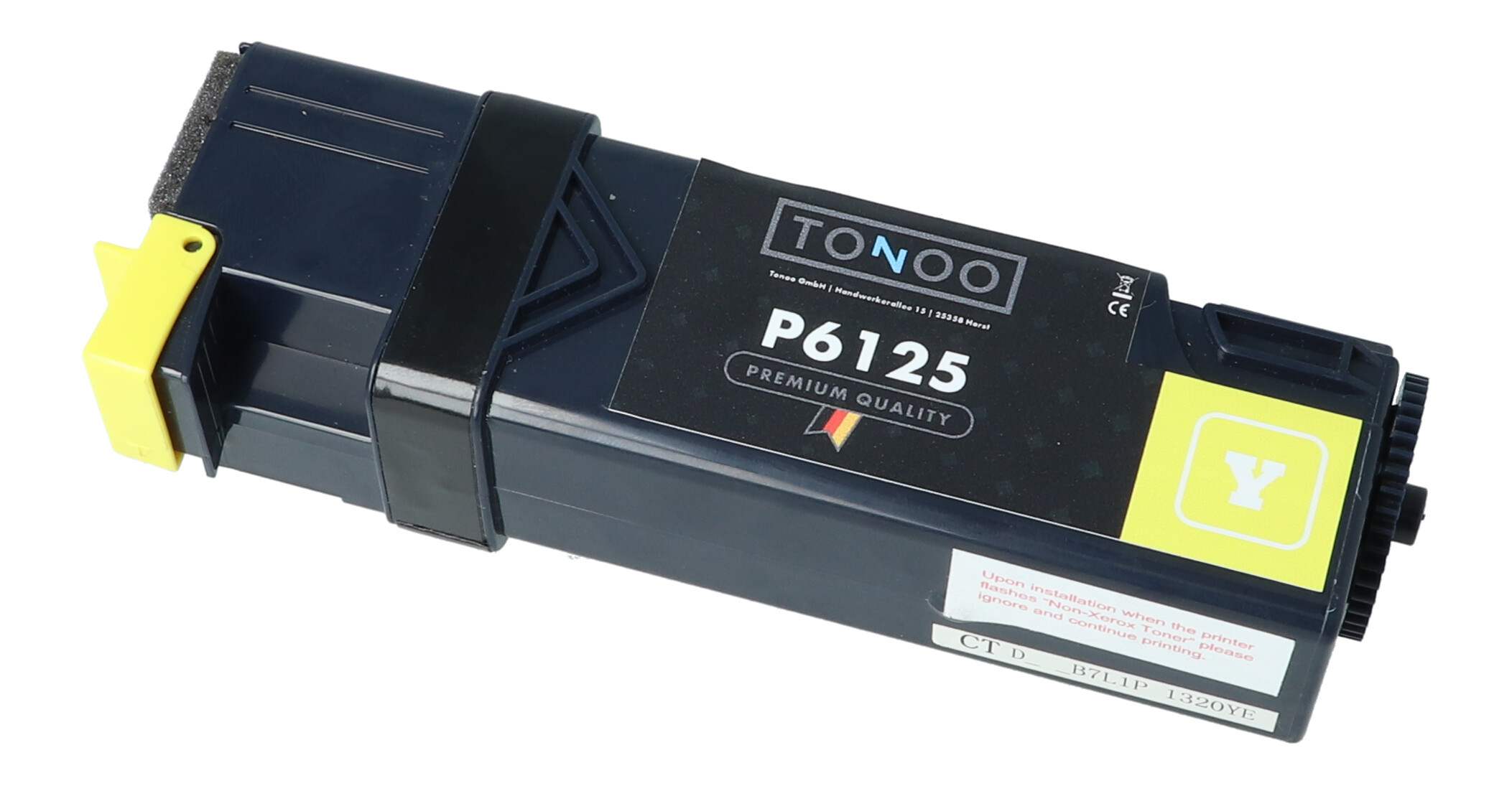 Tonoo® Toner ersetzt Xerox Phaser 6125 | 106R01333 Gelb