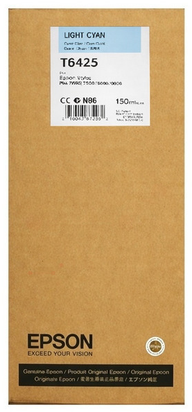 Original Epson T6425 | C13T642500 Tintenpatrone Foto Cyan