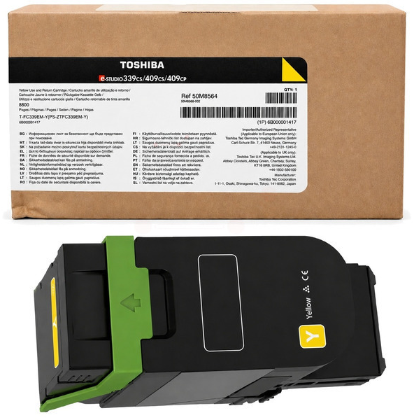 Original Toshiba T-FC339E-Y | 6B000001417 Toner Gelb