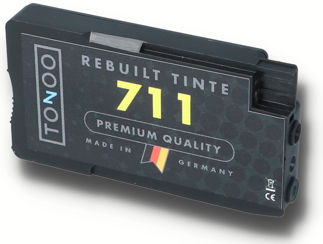 Tonoo® Tinte ersetzt HP 711 | CZ132A Gelb