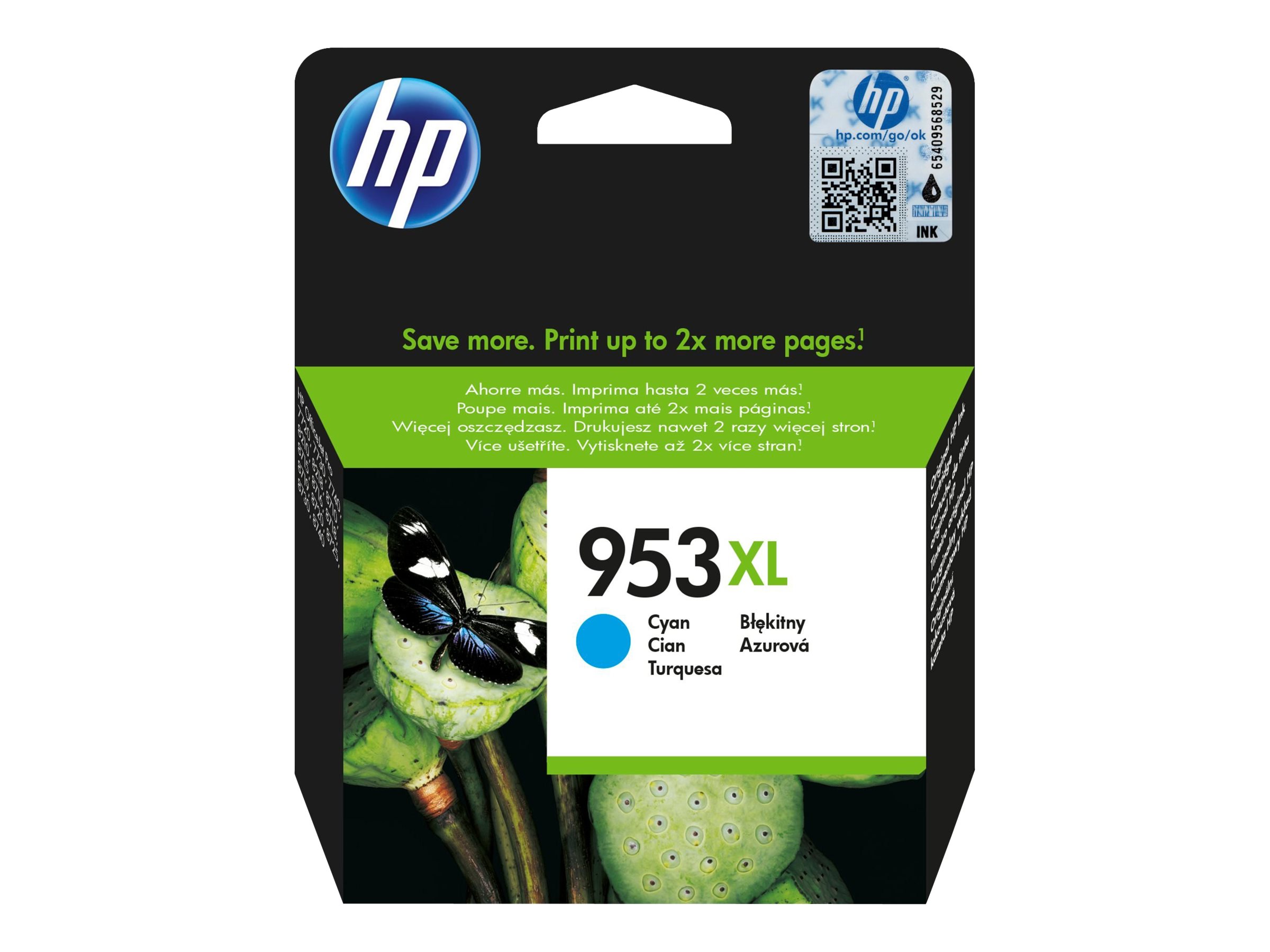Original HP 953XL | F6U16AE Tinte Cyan ( 2025 - 2026 )