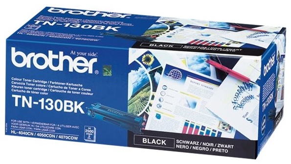 Original Brother TN130BK Toner Schwarz