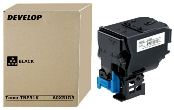 Original Develop TNP51 K | A0X51D5 Toner Schwarz