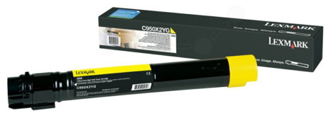 Original Lexmark C950X2YG Toner Gelb