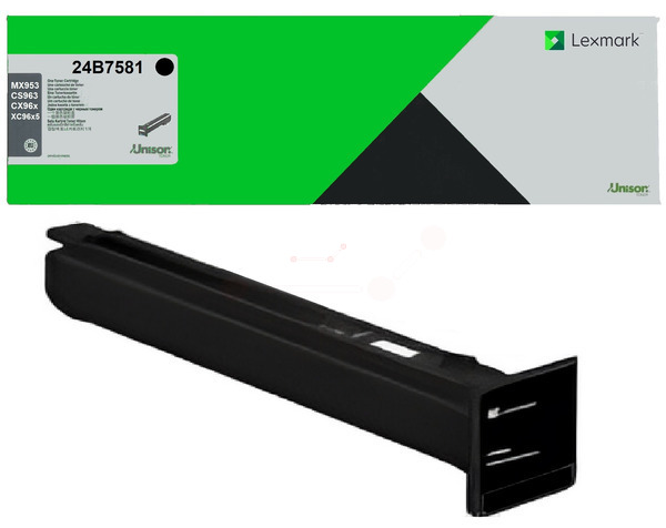 Original Lexmark 24B7581 Toner Schwarz