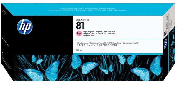 Original HP 81 | C4935A Tinte hell Magenta