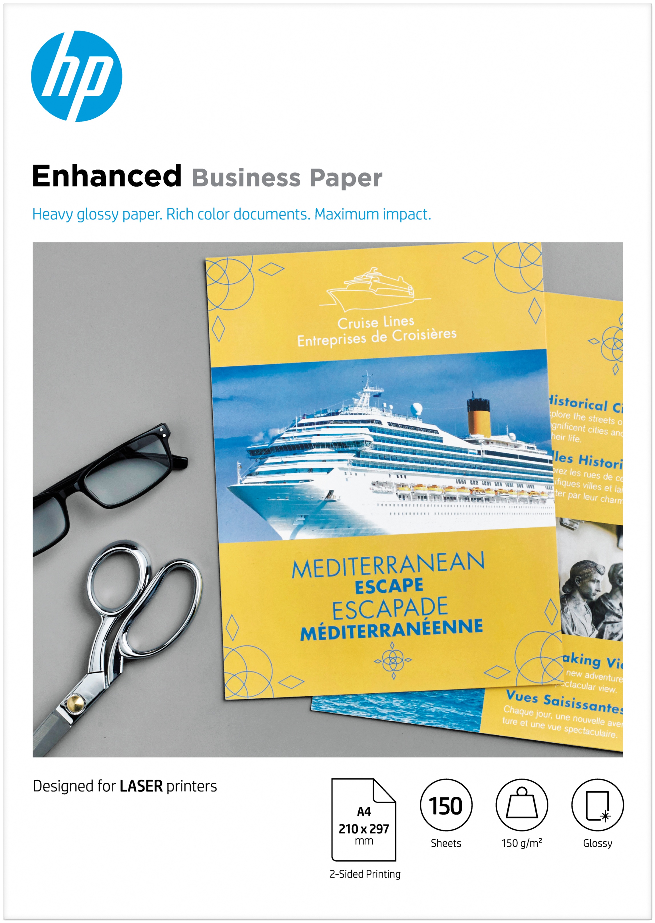 HP Fotopapier CG965A Glänzend | A4 | 150 g/m² | 150 Blatt
