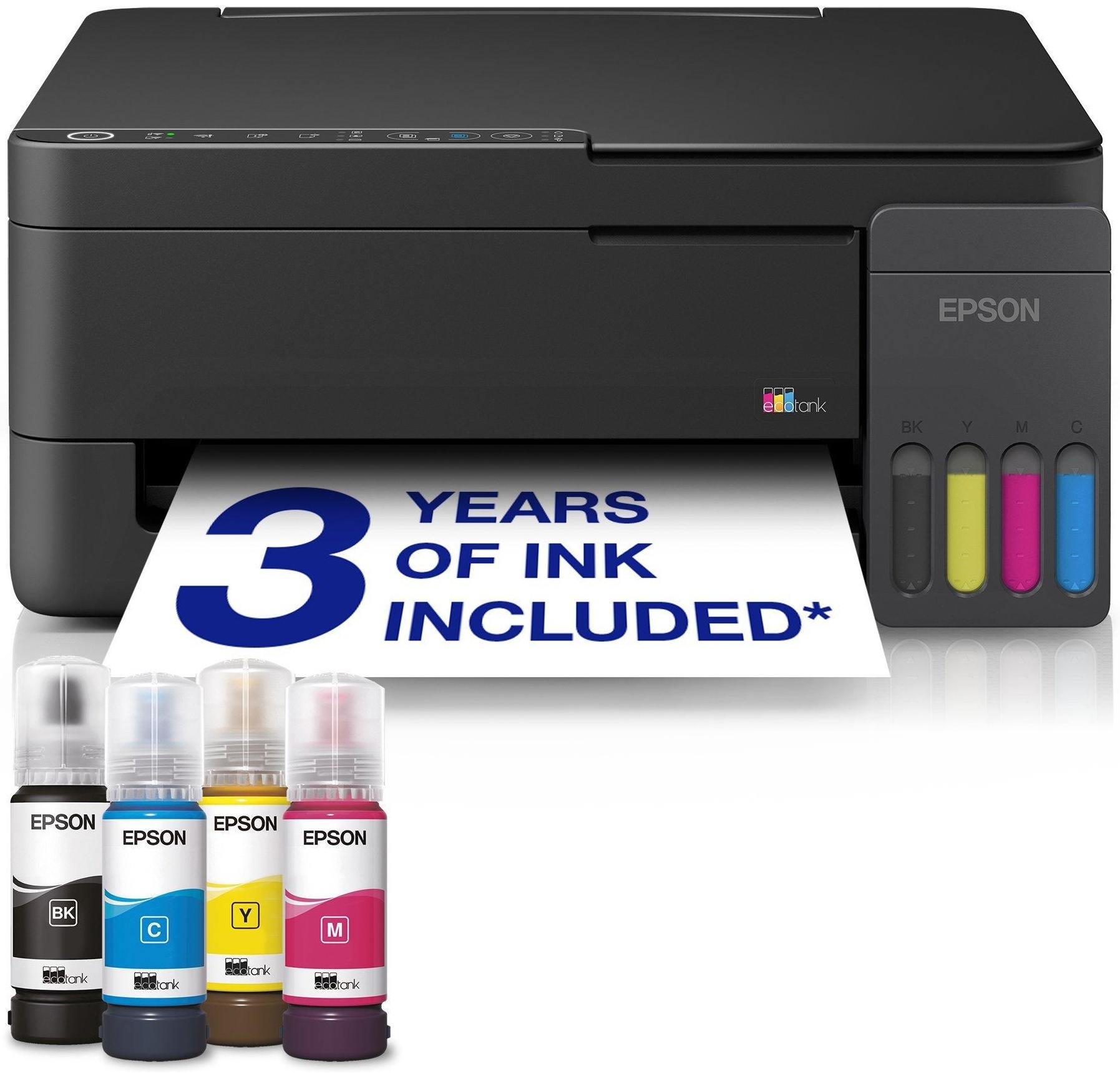 Epson EcoTank ET-2910 Farb Tinten Multifunktionsdrucker | A4 | WLAN