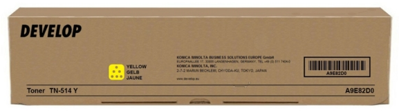 Original Develop TN514 Y | A9E82D0 Toner Gelb