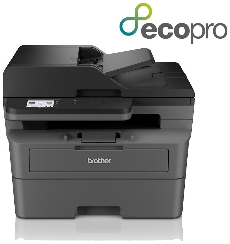 Brother MFC-L2860DWE S/W Laser Multifunktionsdrucker | A4 | 34 S./Min | Duplex | WLAN