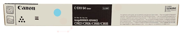 Original Canon CEXV64 | 5754C002 Toner Cyan