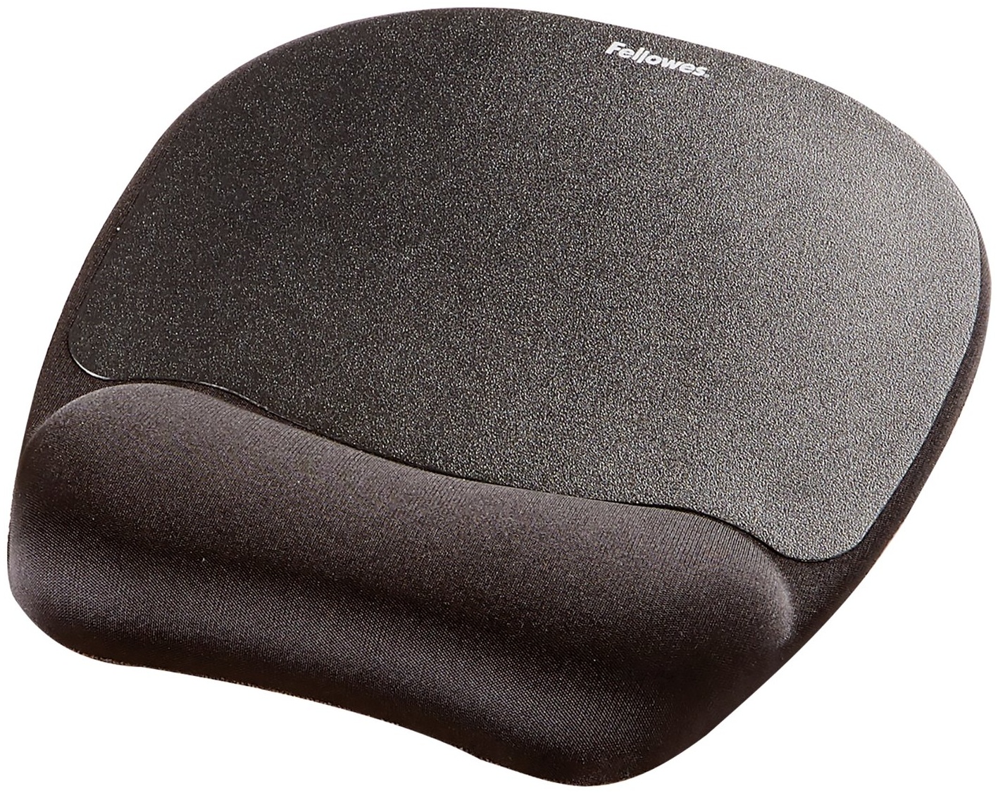 Fellowes Memory Foam Mauspad mit Handballenauflage | 20 × 24 cm | Memory-Schaum | Schwarz