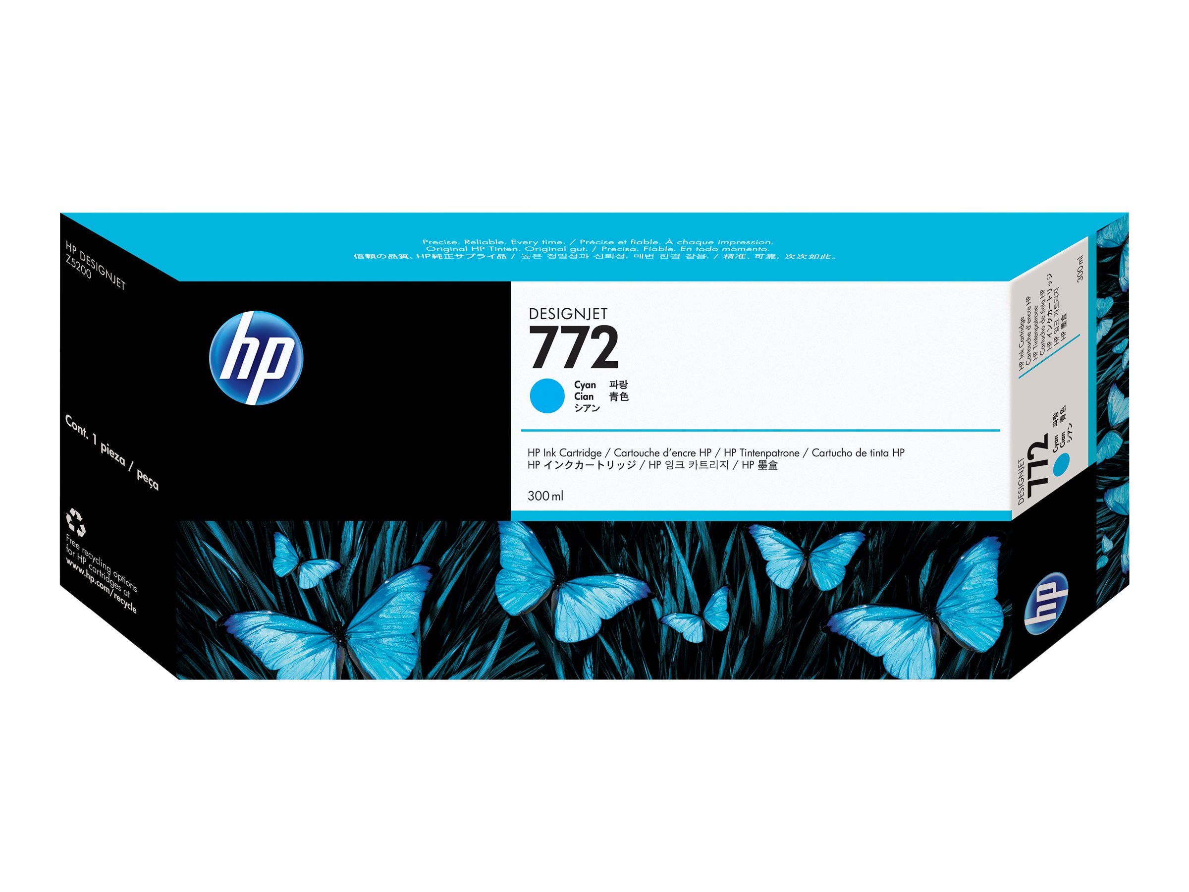 Original HP 772 | CN636A Tinte Cyan