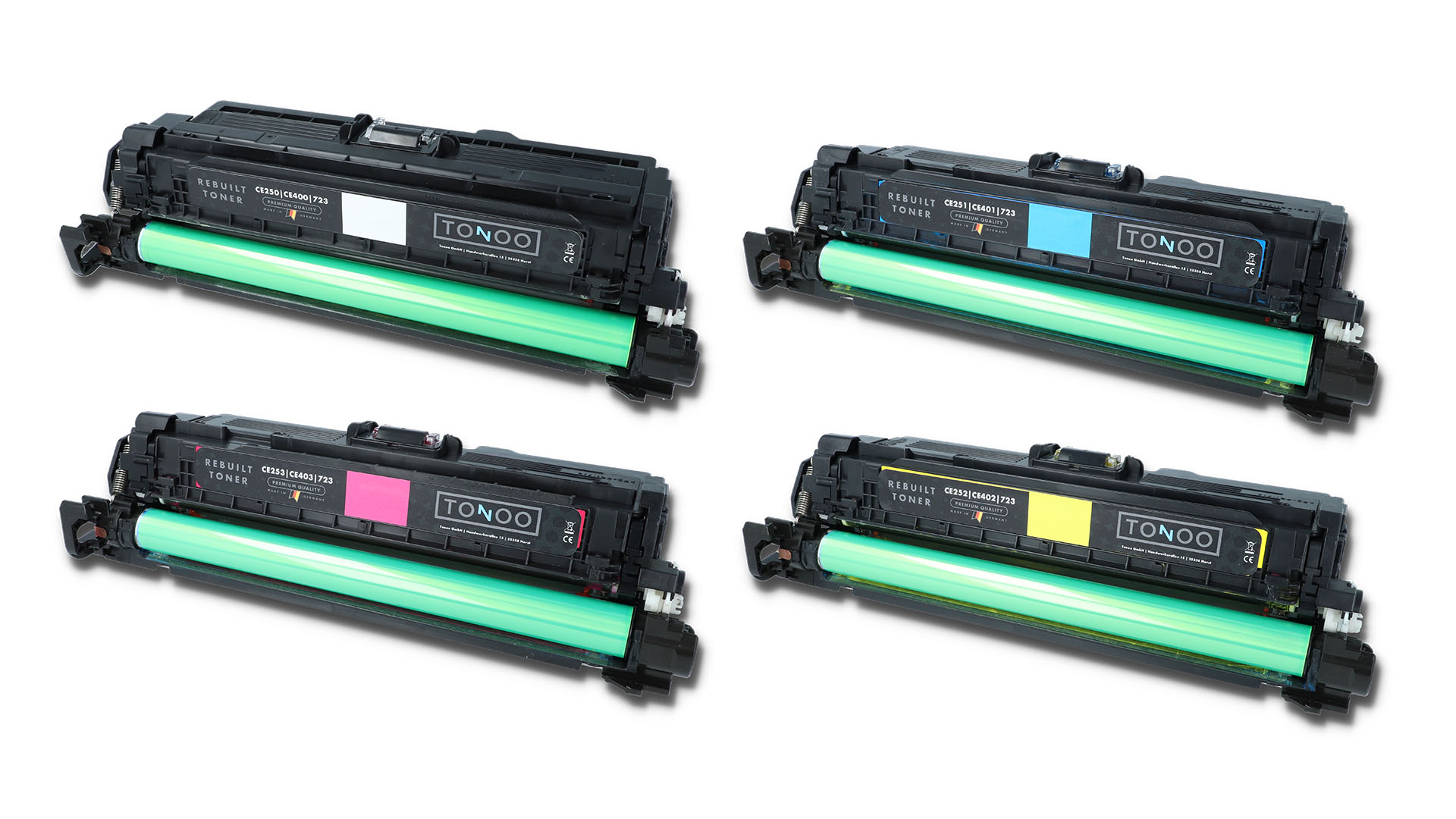 Tonoo® Toner ersetzt Canon 723H Spar Set XL
