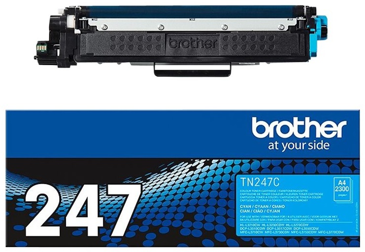 Original Brother TN247C Toner Cyan XL
