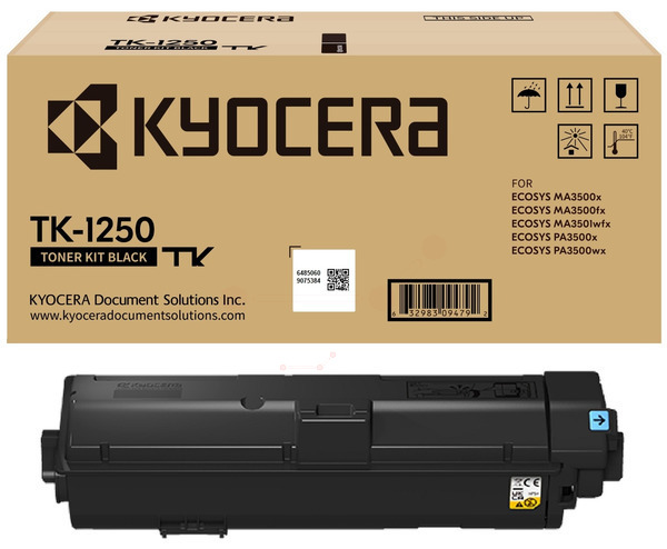 Original Kyocera TK1250 | 1T0C3H0NL0 Toner Schwarz