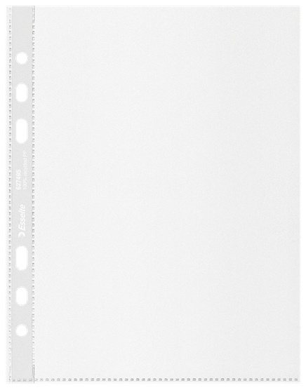 Esselte Prospekthülle | DIN A5 | genarbt | 0,07 mm | 100er-Pack