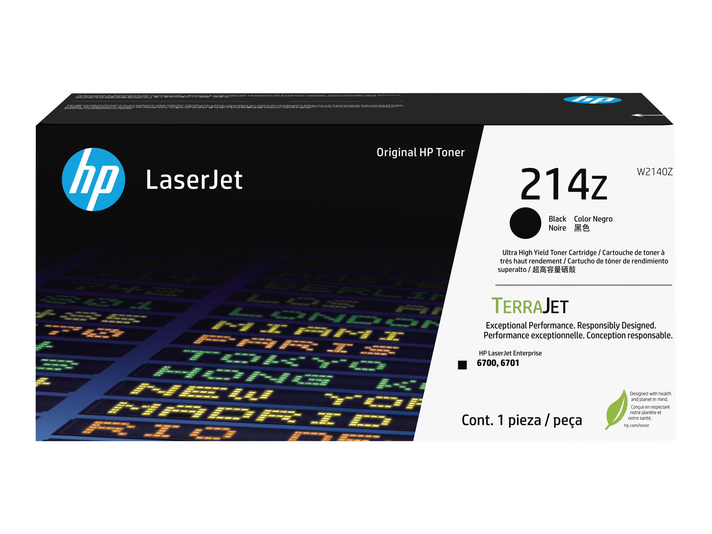 Original HP 214Z | W2140Z Toner Schwarz