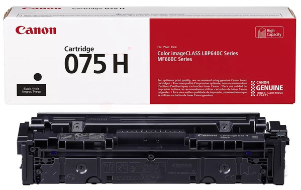 Original Canon 075H | 6369C002 Toner Schwarz XL