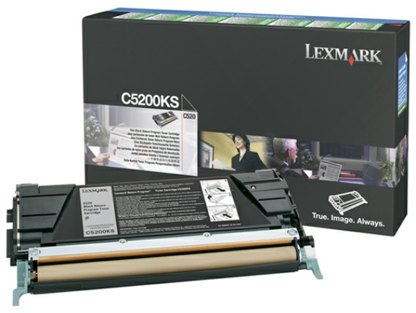 Original Lexmark C5200KS Toner Schwarz