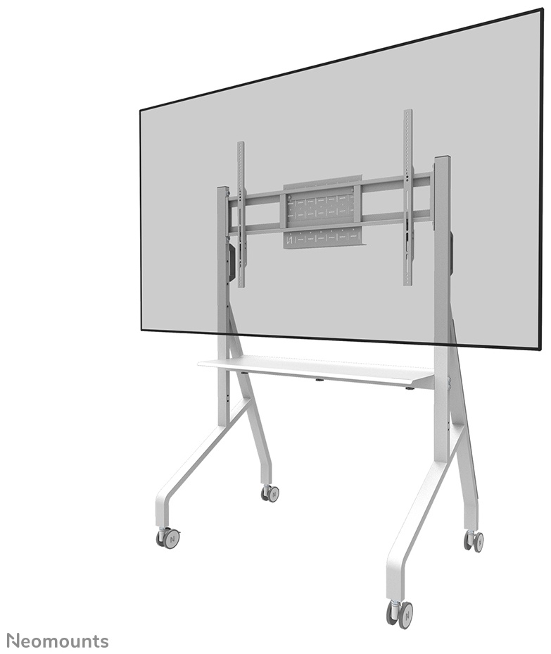 Neomounts FL50-525 TV-Rollwagen | bis 86 Zoll | bis 76 kg | Weiß