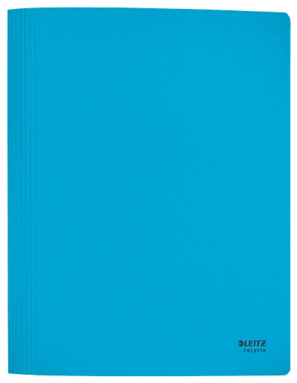 Leitz Schnellhefter Recycle 3904 | DIN A4 | Karton | Blau