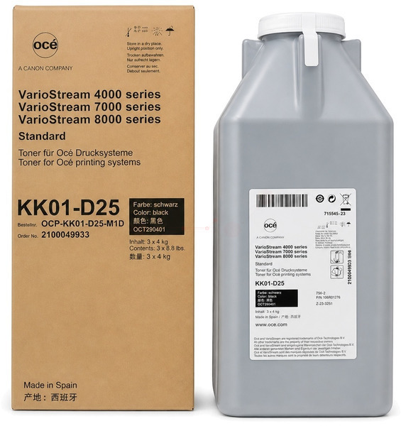 Original OCE 2100049933 Toner Schwarz
