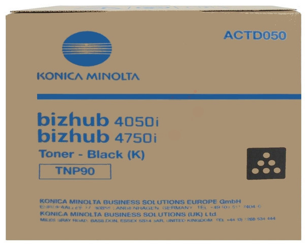 Original Konica Minolta TNP90 | ACTD050 Toner Schwarz