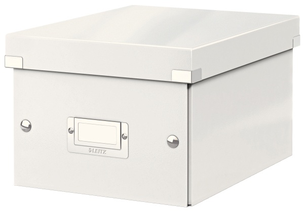 Leitz Aufbewahrungsbox Click & Store | 7,4 l | 21,6 x 28,2 x 16 cm | Weiß