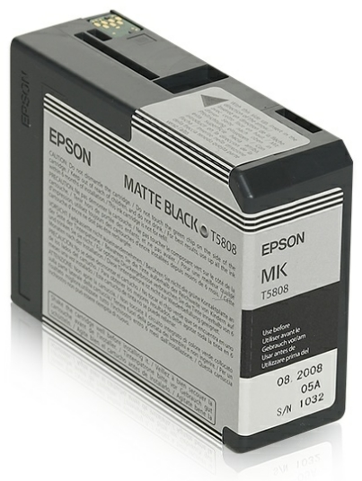 Original Epson T5808 | C13T58080N Tintenpatrone Matt Schwarz