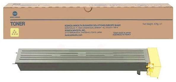 Original Konica Minolta TN711Y | A3VU250 Toner Gelb