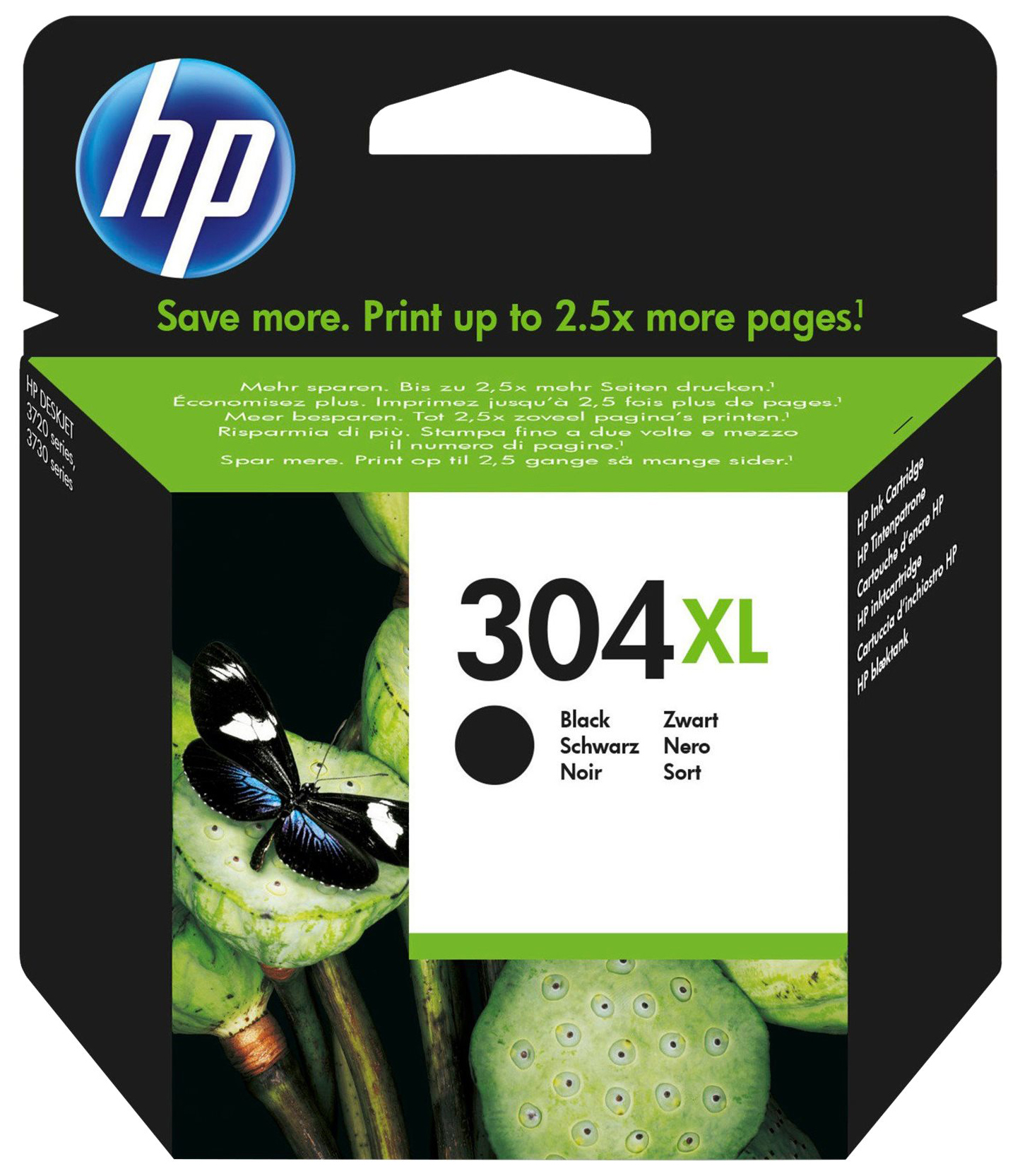 Original HP 304XL | N9K08AE Tinte Schwarz