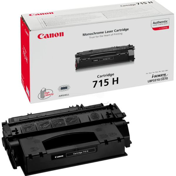 Original Canon 715H | 1976B002 Toner Schwarz