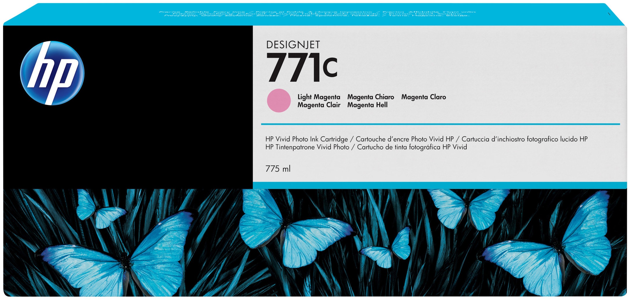 Original HP 771C | B6Y11A Tinte hell Magenta ( 02.2026 )