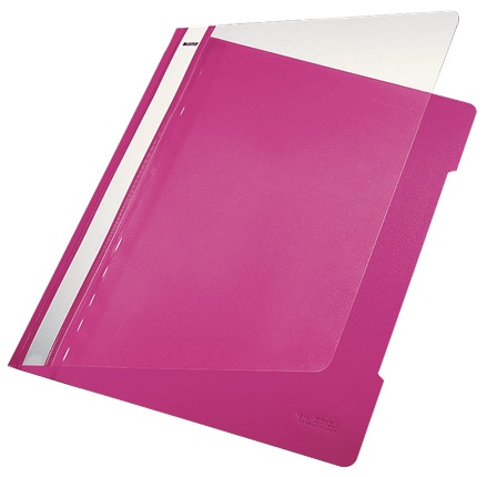 Leitz Schnellhefter 4191 | DIN A4 | PVC | Pink