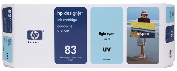 Original HP 83 | C4944A UV Tinte hell Cyan