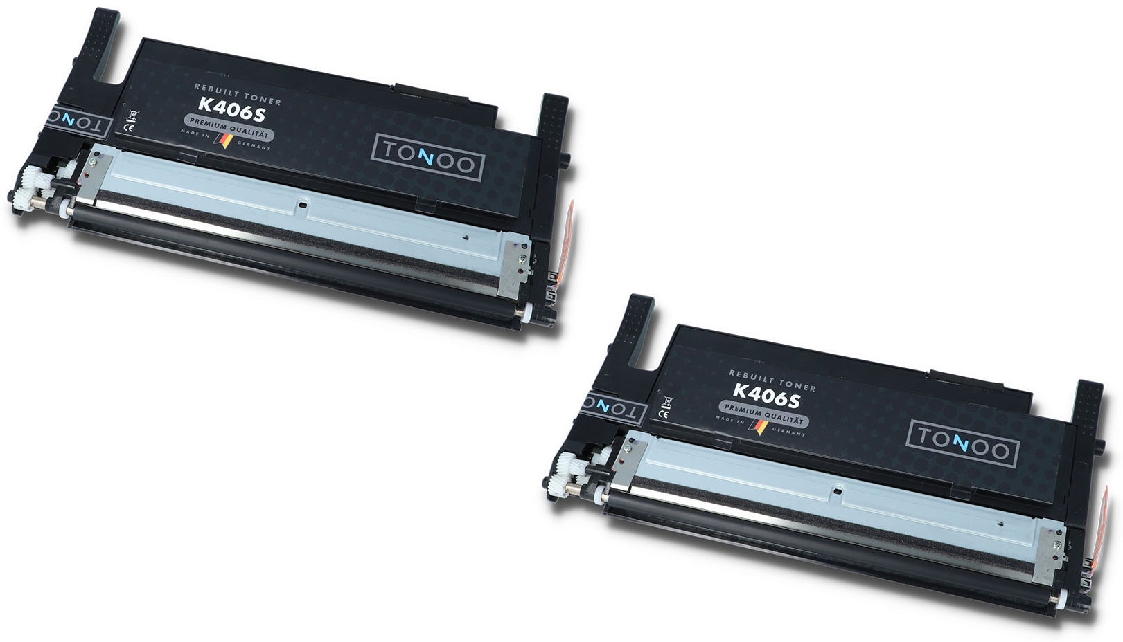 Tonoo® Toner ersetzt Samsung SU374A | CLTP406B Schwarz Doppelpack